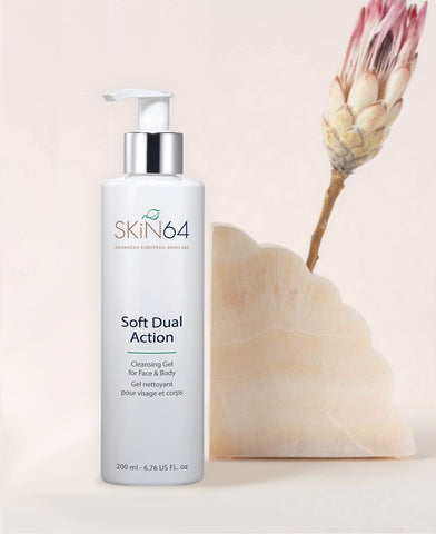 Soft Dual Action Organic Cleansing Gel